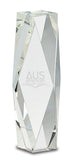 Diamond Tower Crystal Award Trophy with Facets