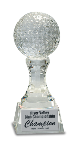 2P17CRY151 Pedestal Golf Crystal