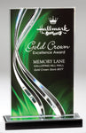 Swirl Wave Acrylic Award Plaque