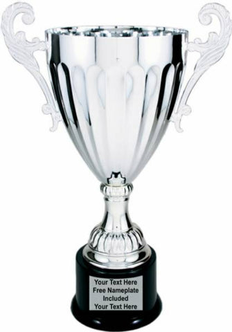 Silver Metal Cup Trophy Award - JDS Series 300